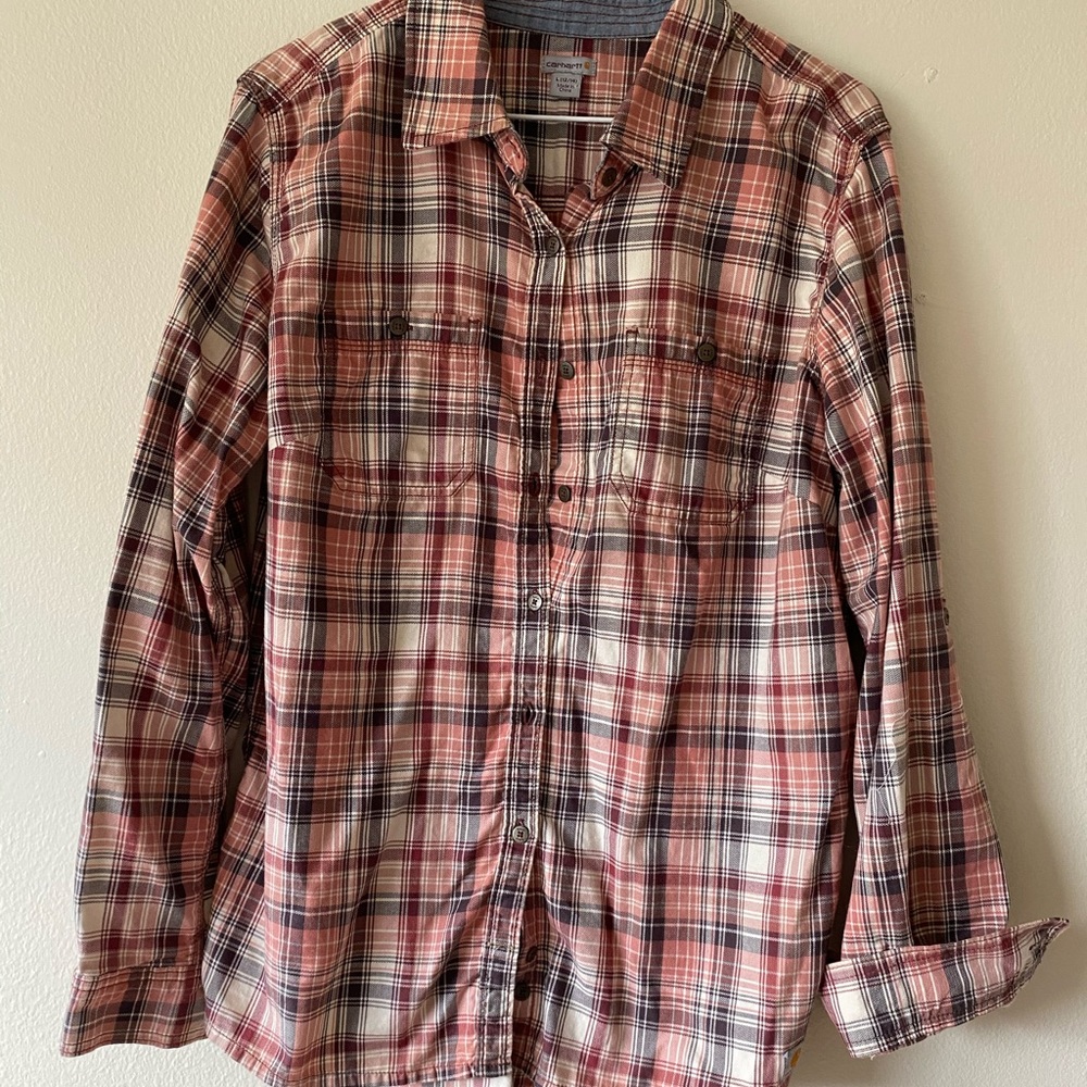Carhartt women’s button up.